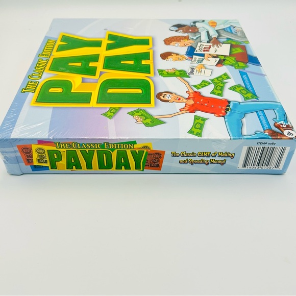NEW Pay Day Board Game The Classic Edition By Hasbro Complete Sealed Box 2021 - Picture 3 of 4